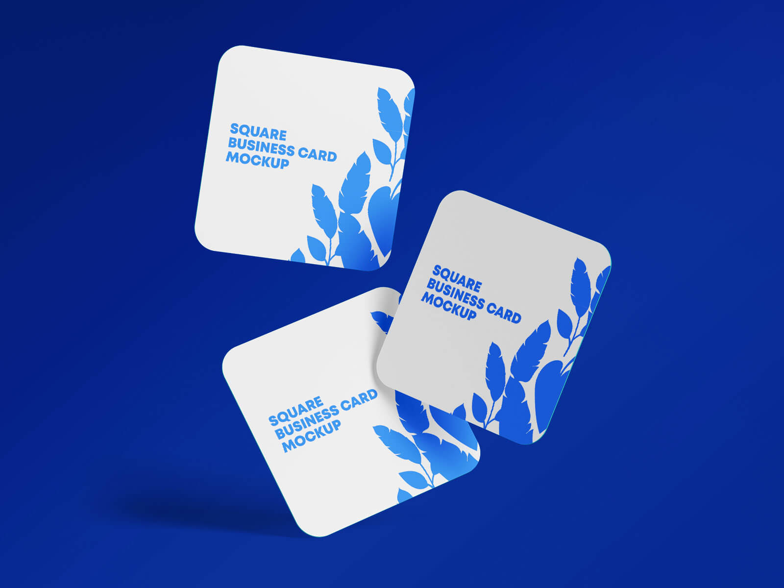 rounded square business cards 3