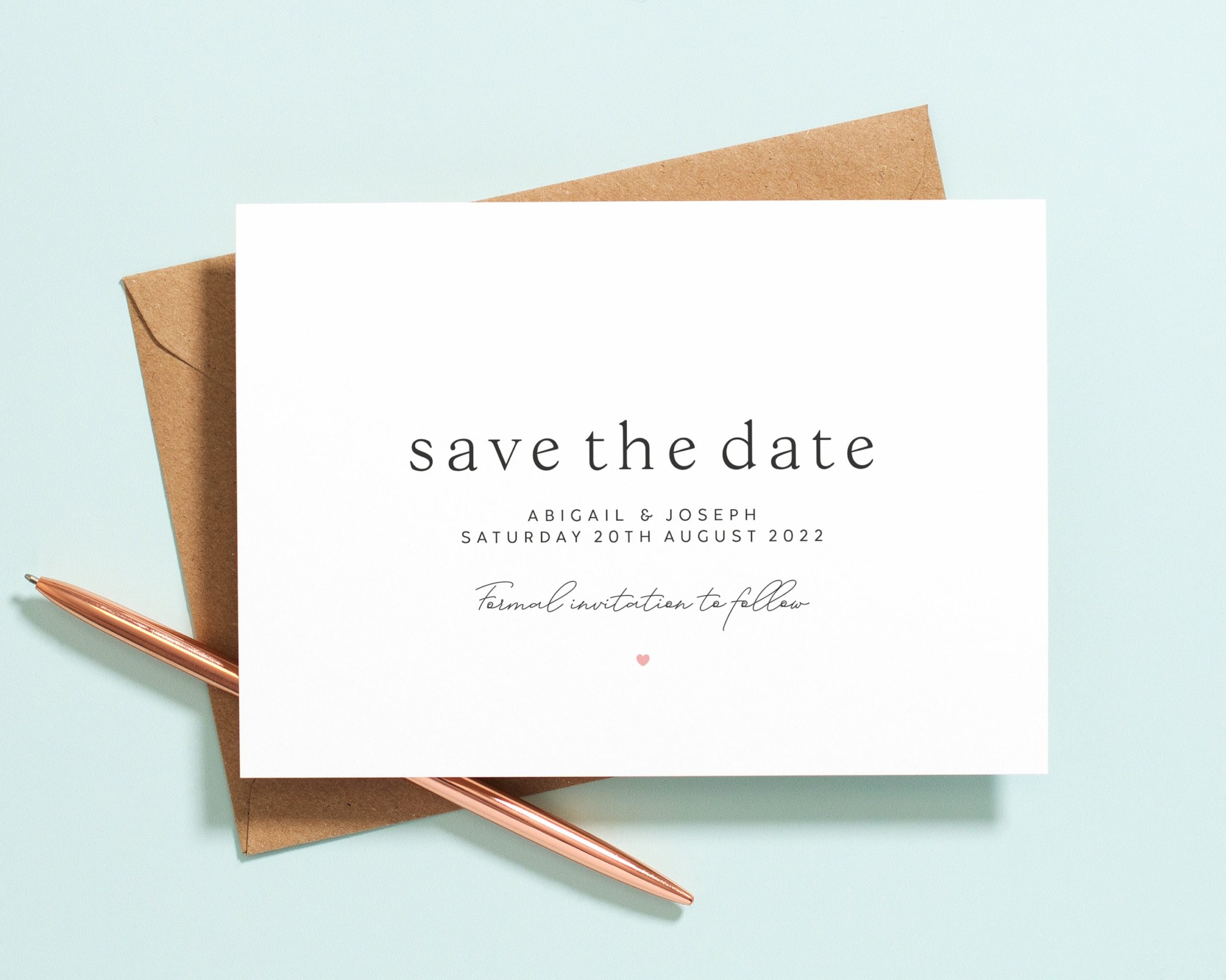 sample save the date cards for business events 1