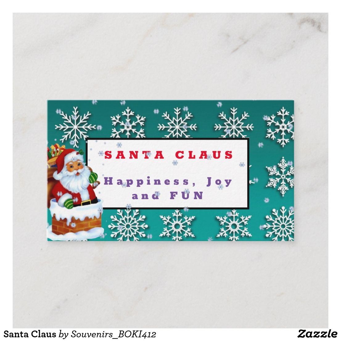 santa business cards 3