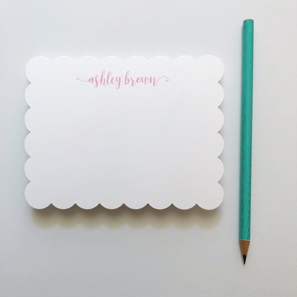 scalloped business cards 2