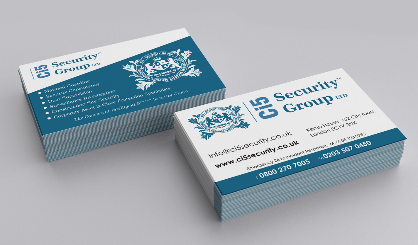 security company business cards 2
