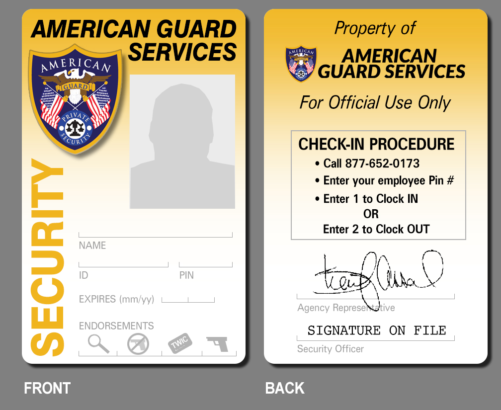 security guard business cards 2