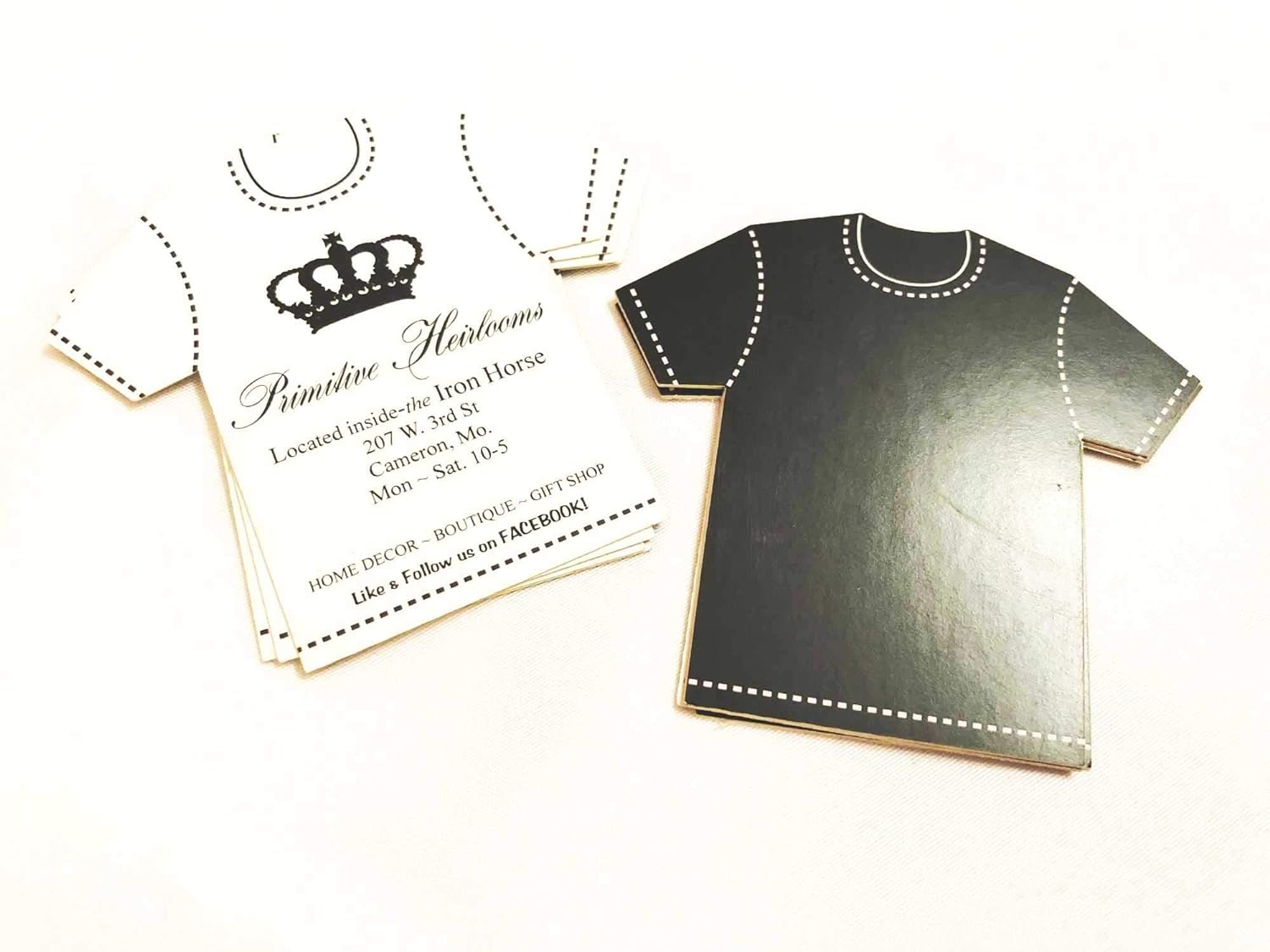 shirt shaped business cards 1