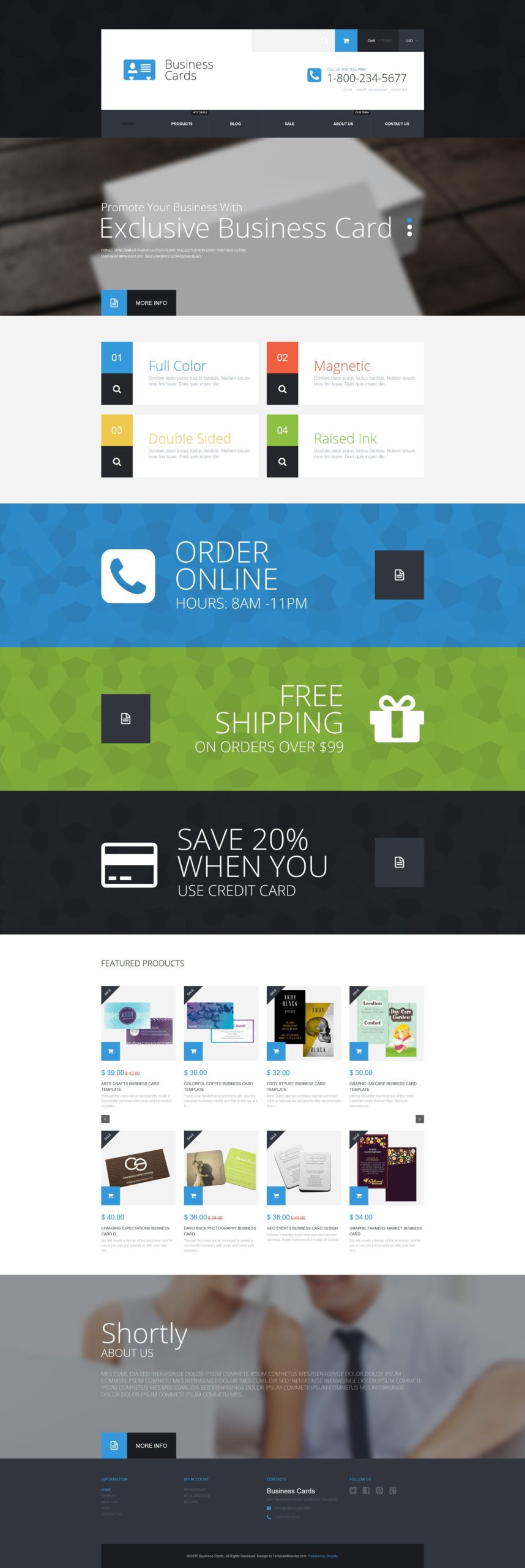 shopify business cards 2