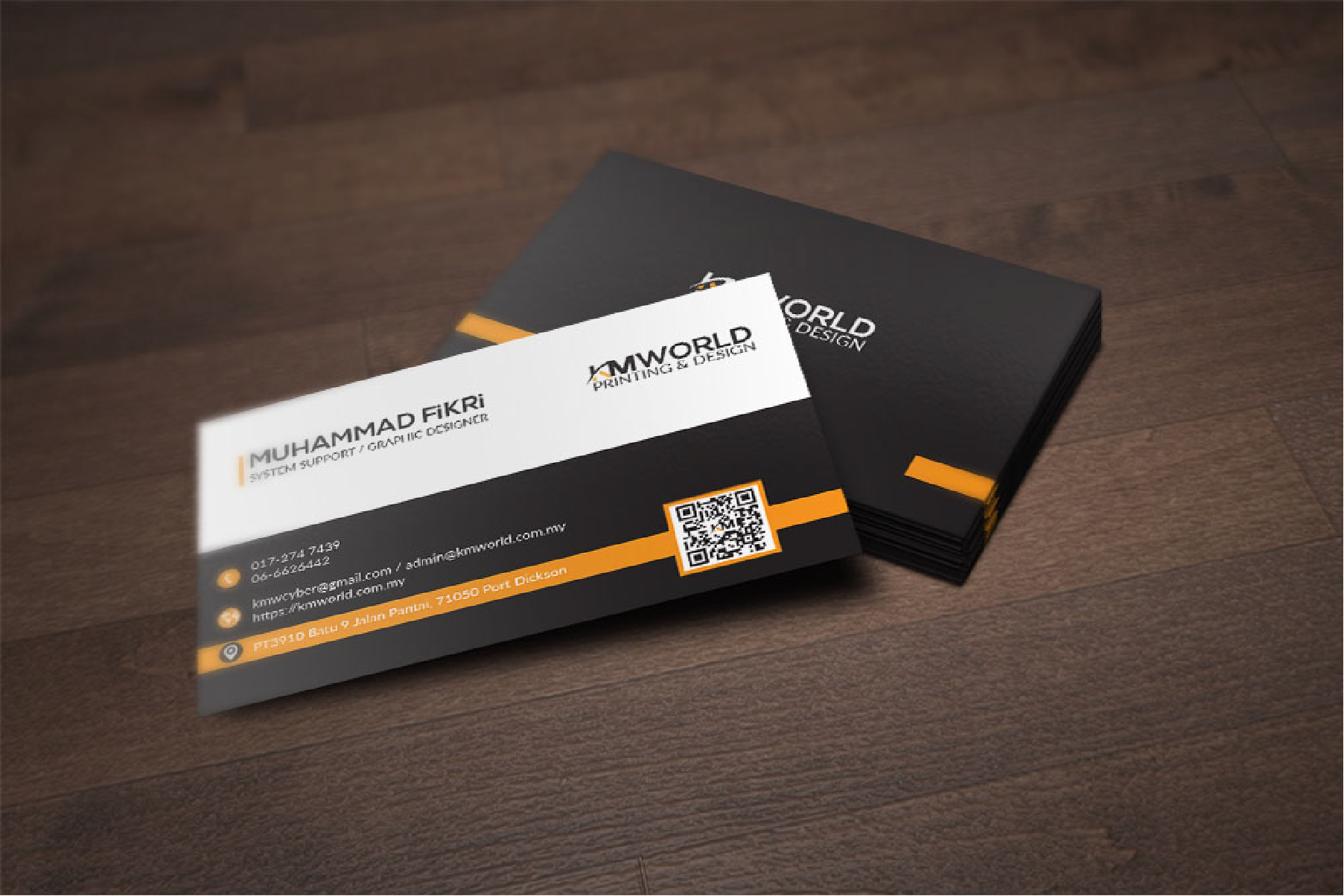 signature matte business cards 4