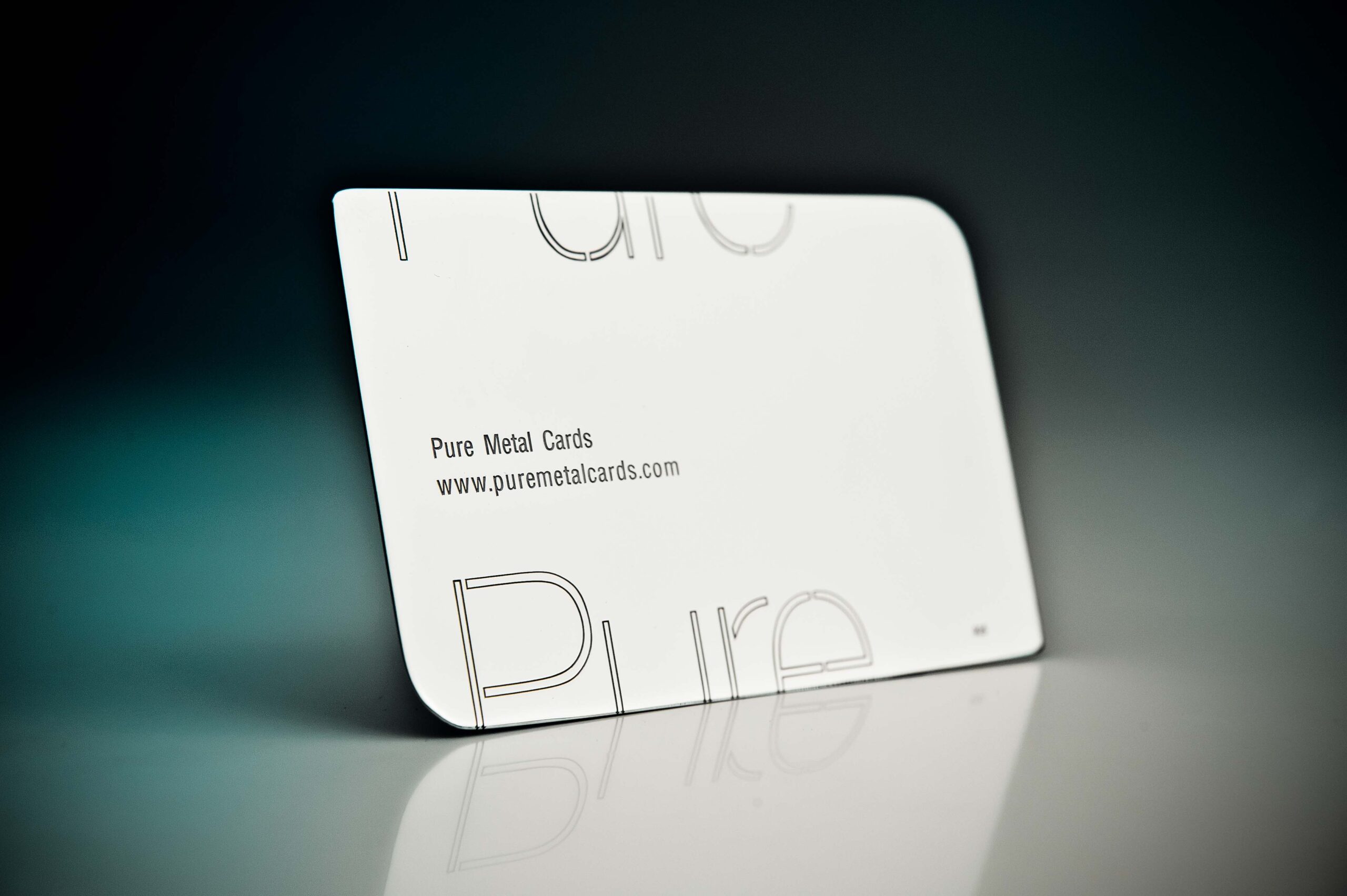 silver metallic business cards 3
