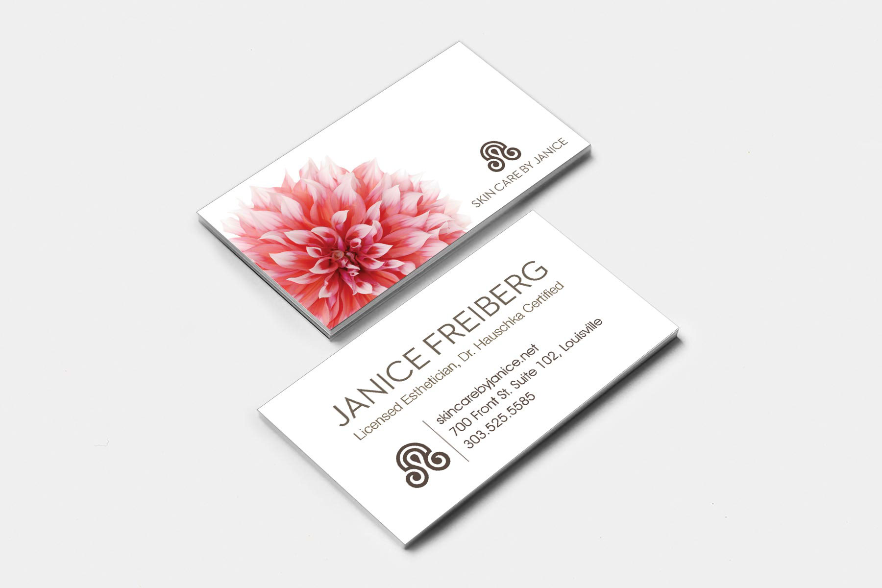 skin care business cards 1