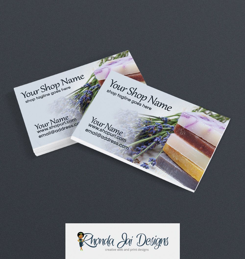 soap business cards 1