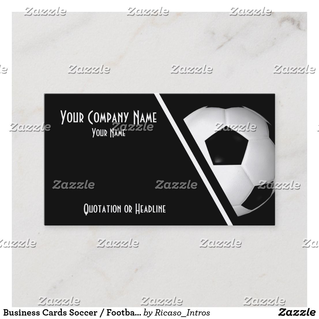 soccer business cards 3
