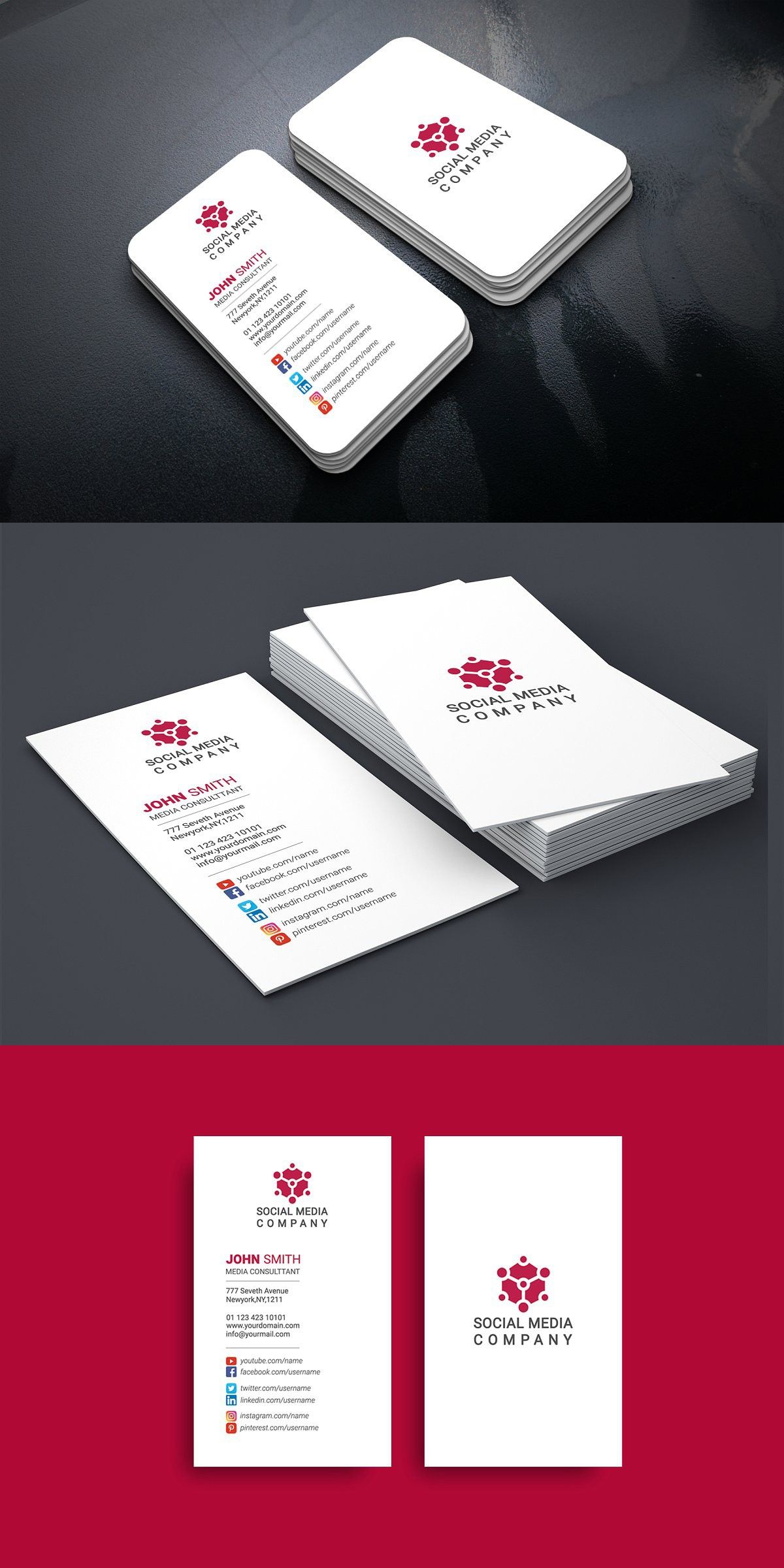 social business cards 1