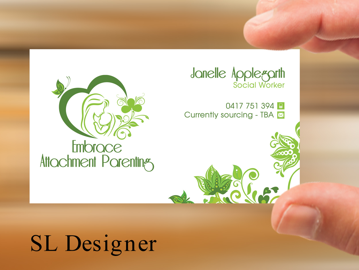 social work business cards 2