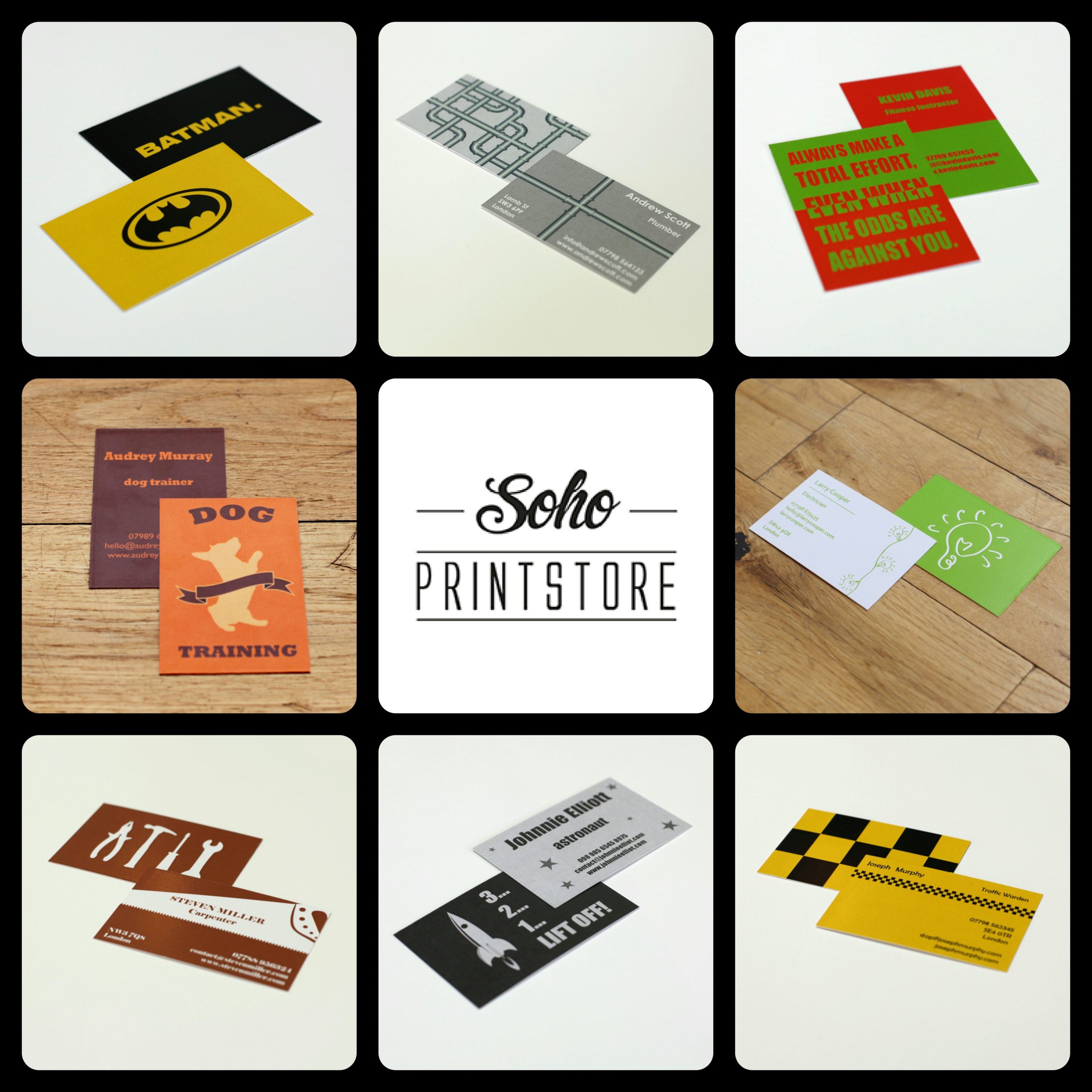 soho business cards 1