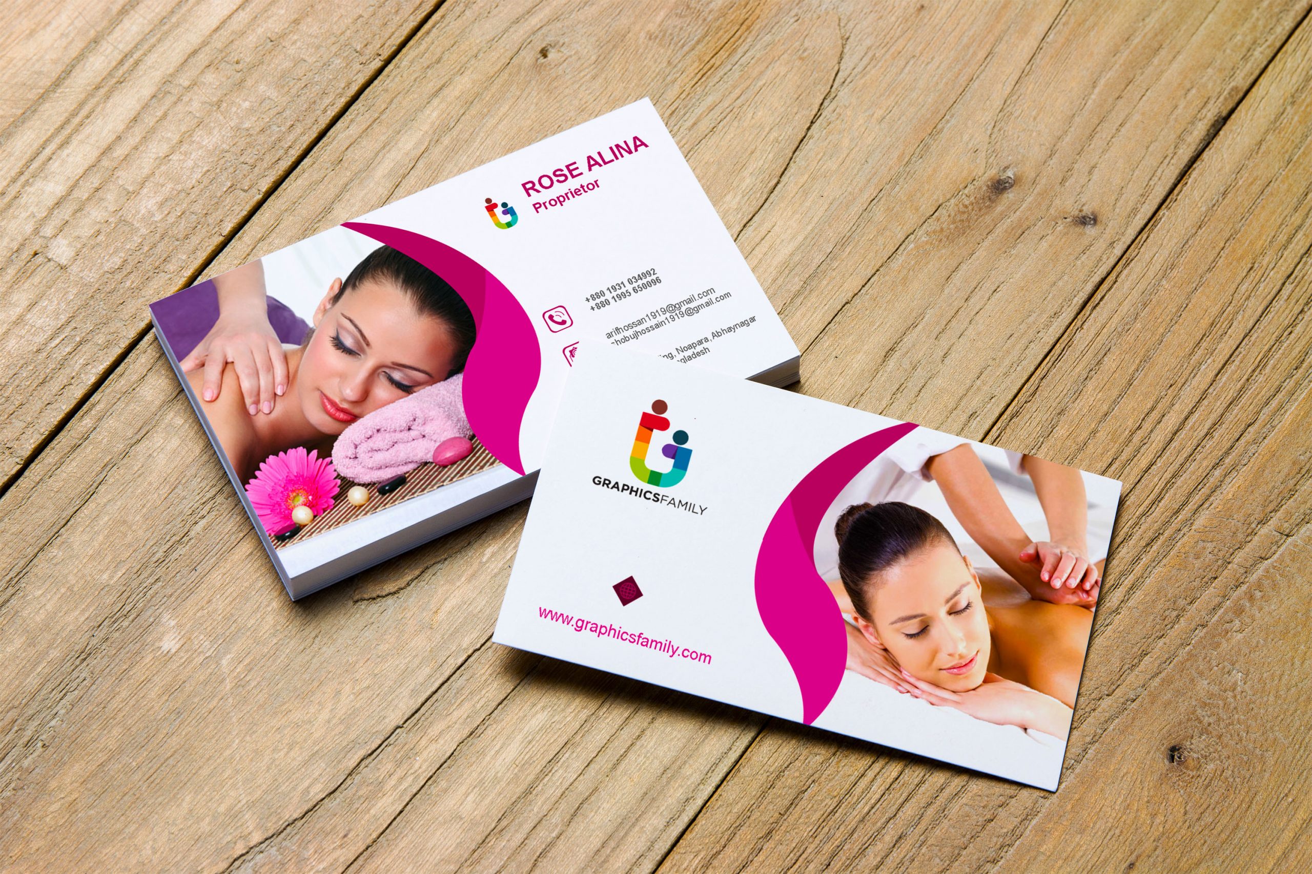 spa business cards 3