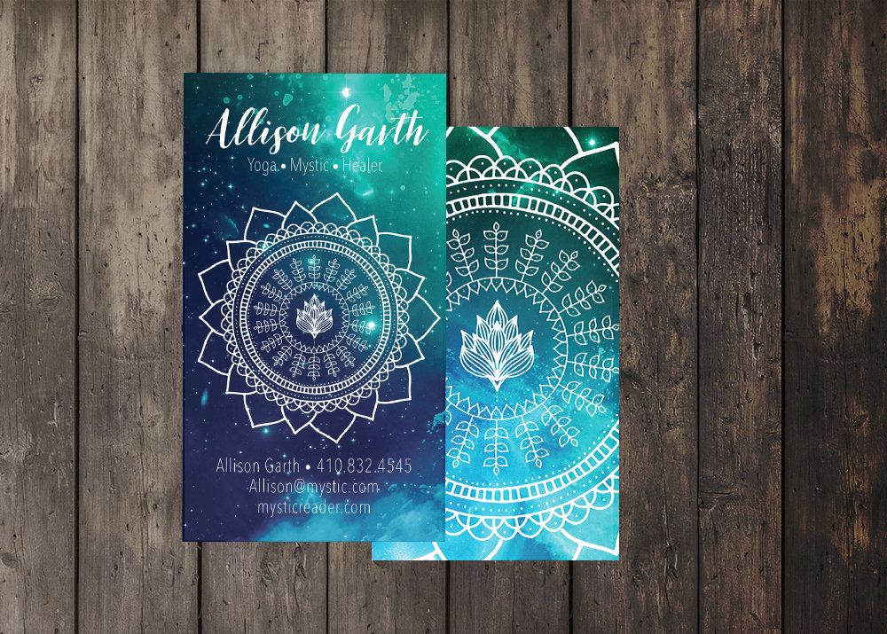 spiritual business cards 1