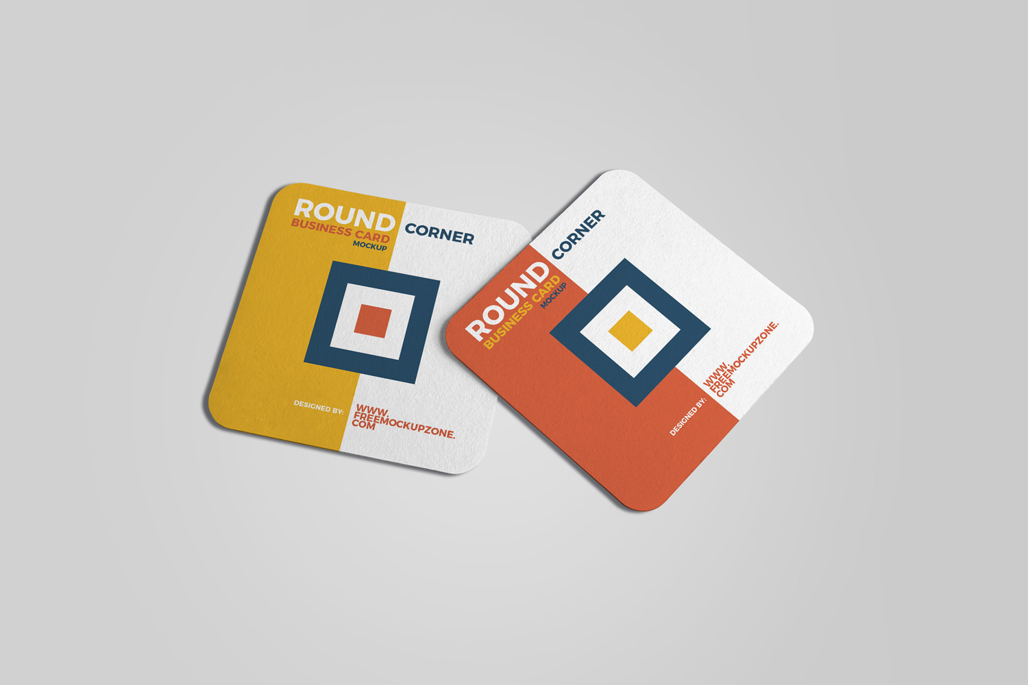 square business cards rounded corners 7