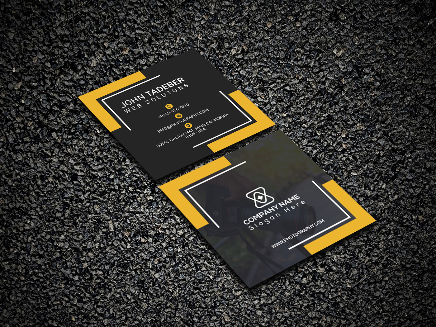 square plastic business cards 2