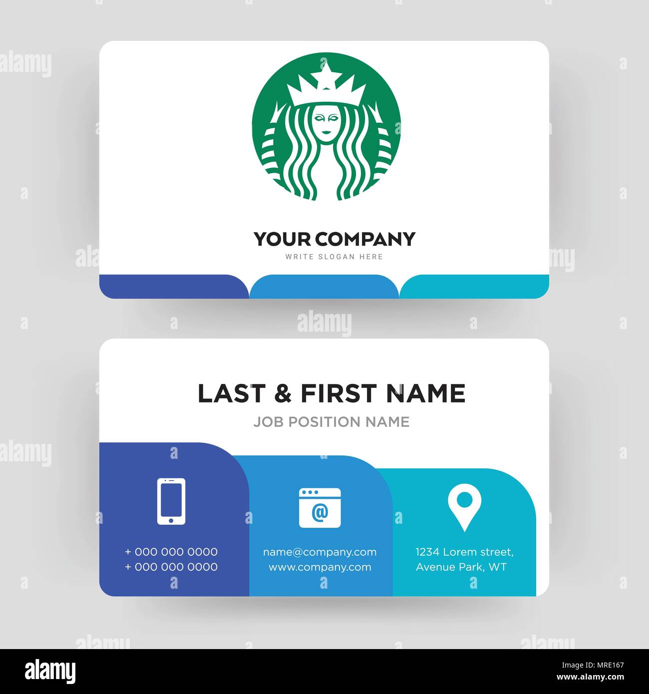 starbucks business cards 3