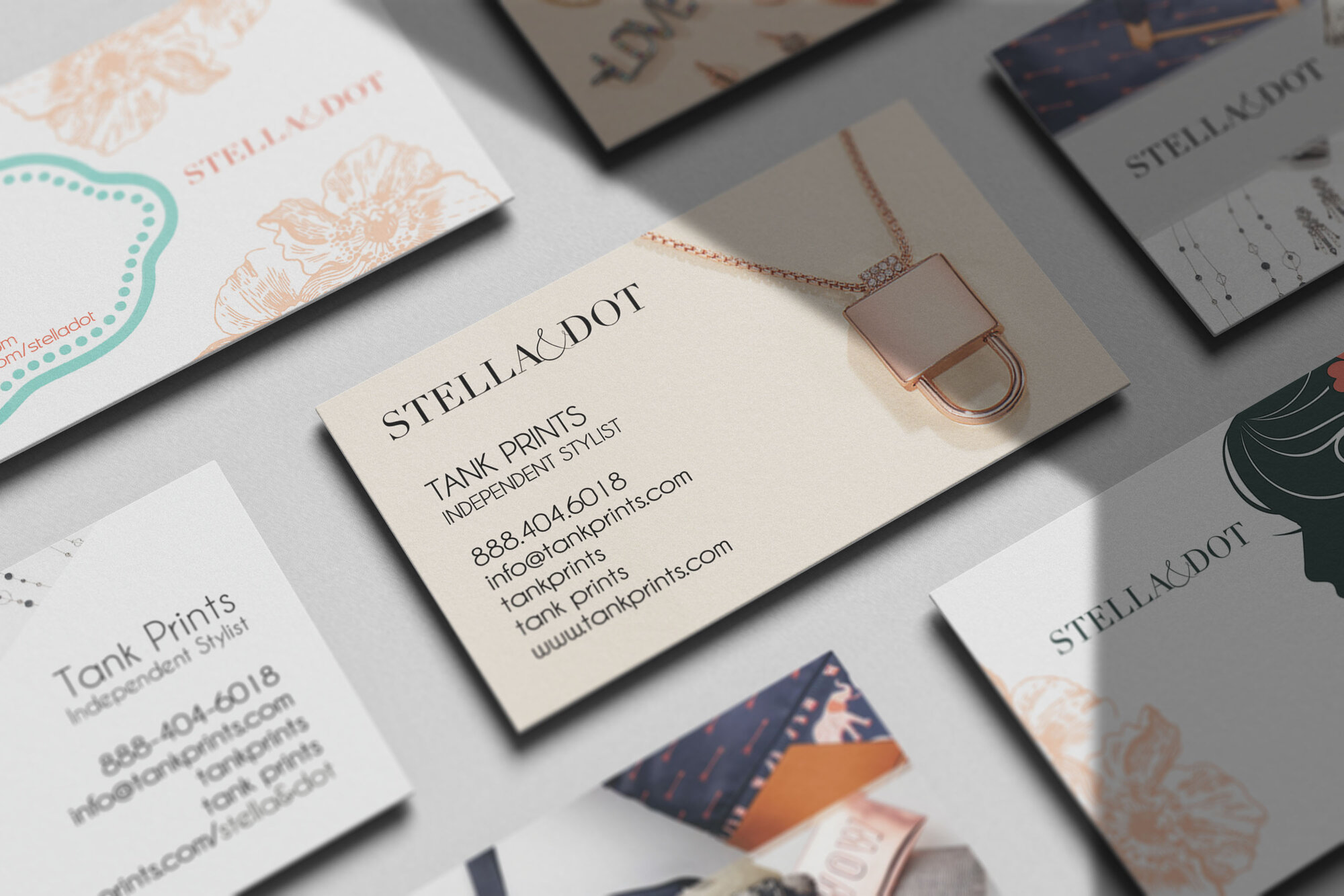 stella and dot business cards vistaprint 1