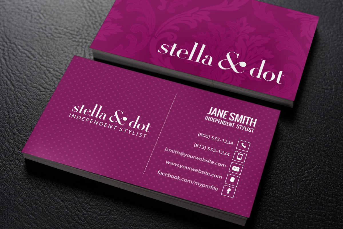 stella dot business cards 5