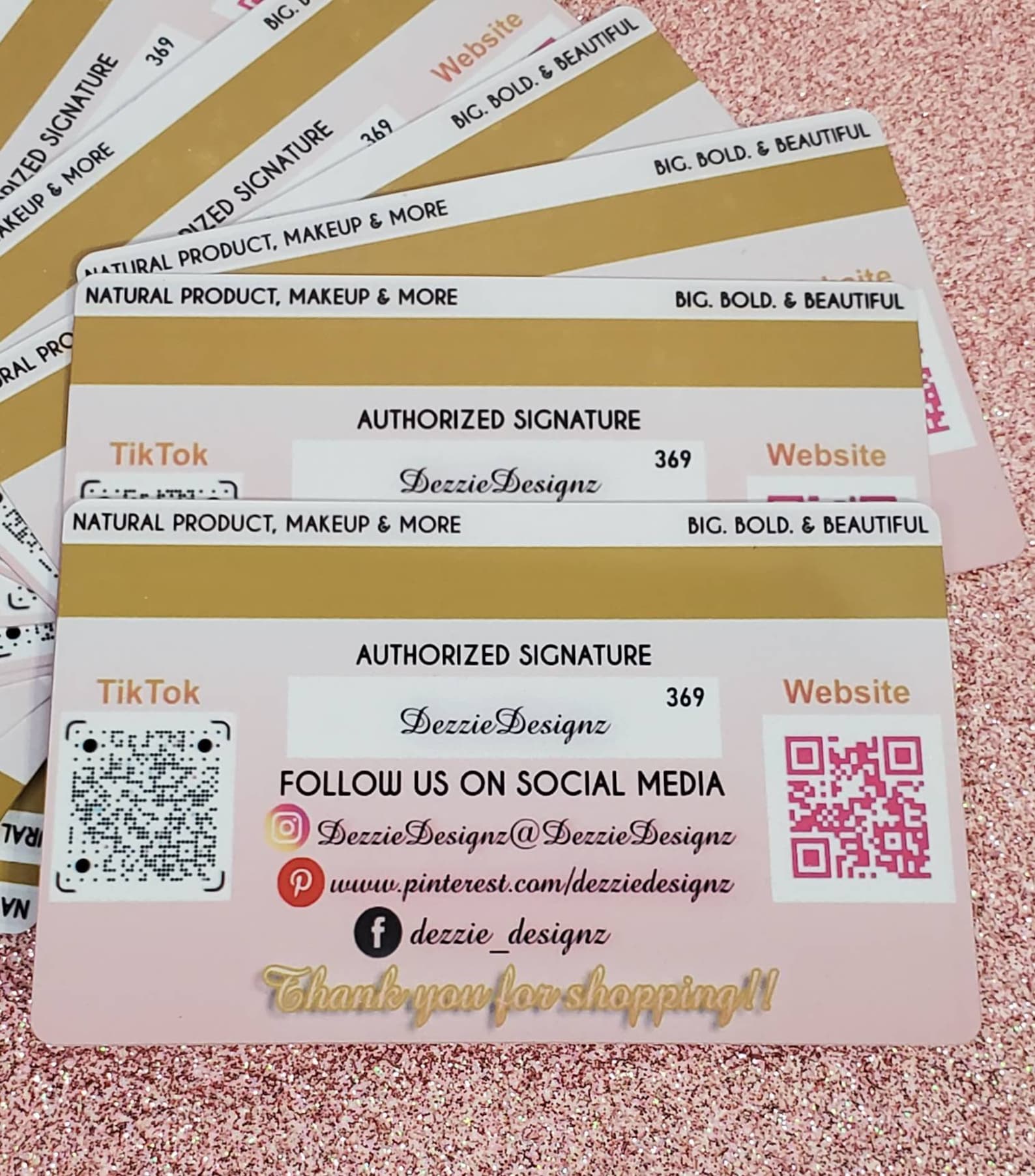 sublimation business cards 3