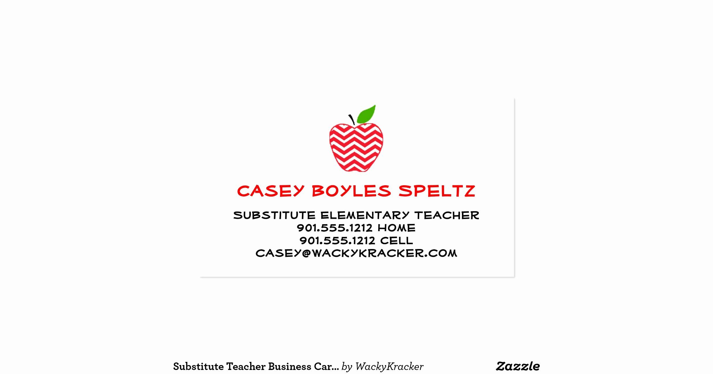 substitute business cards 3