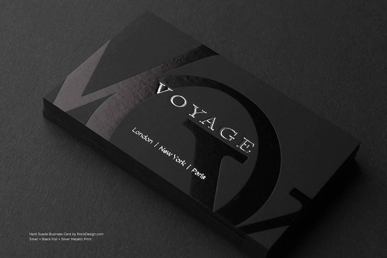 suede finish business cards 2