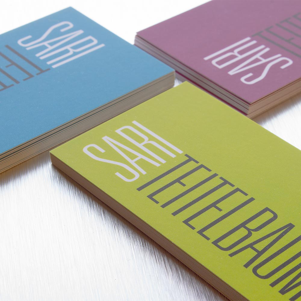 suede finish business cards 3