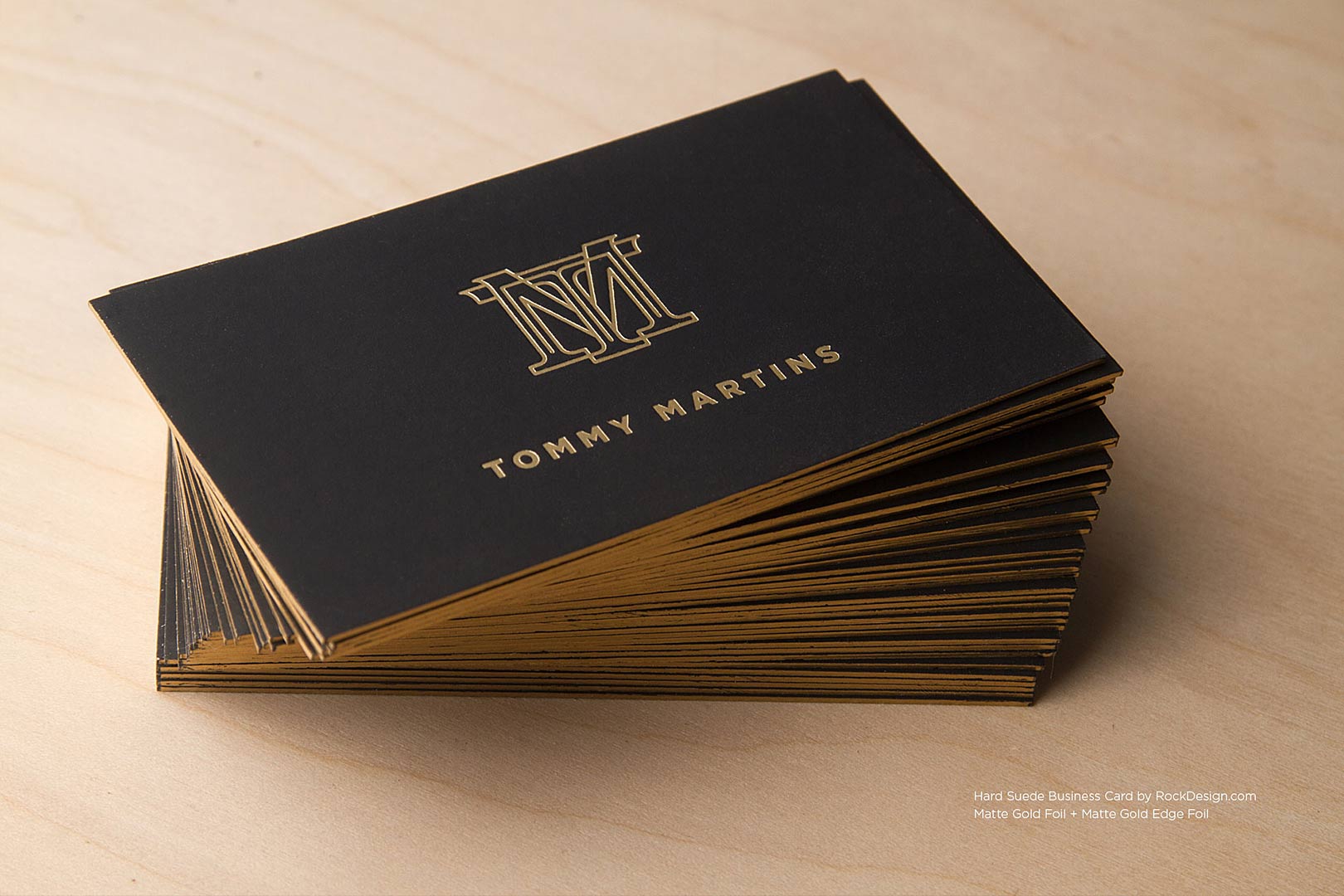 suede finish business cards 4