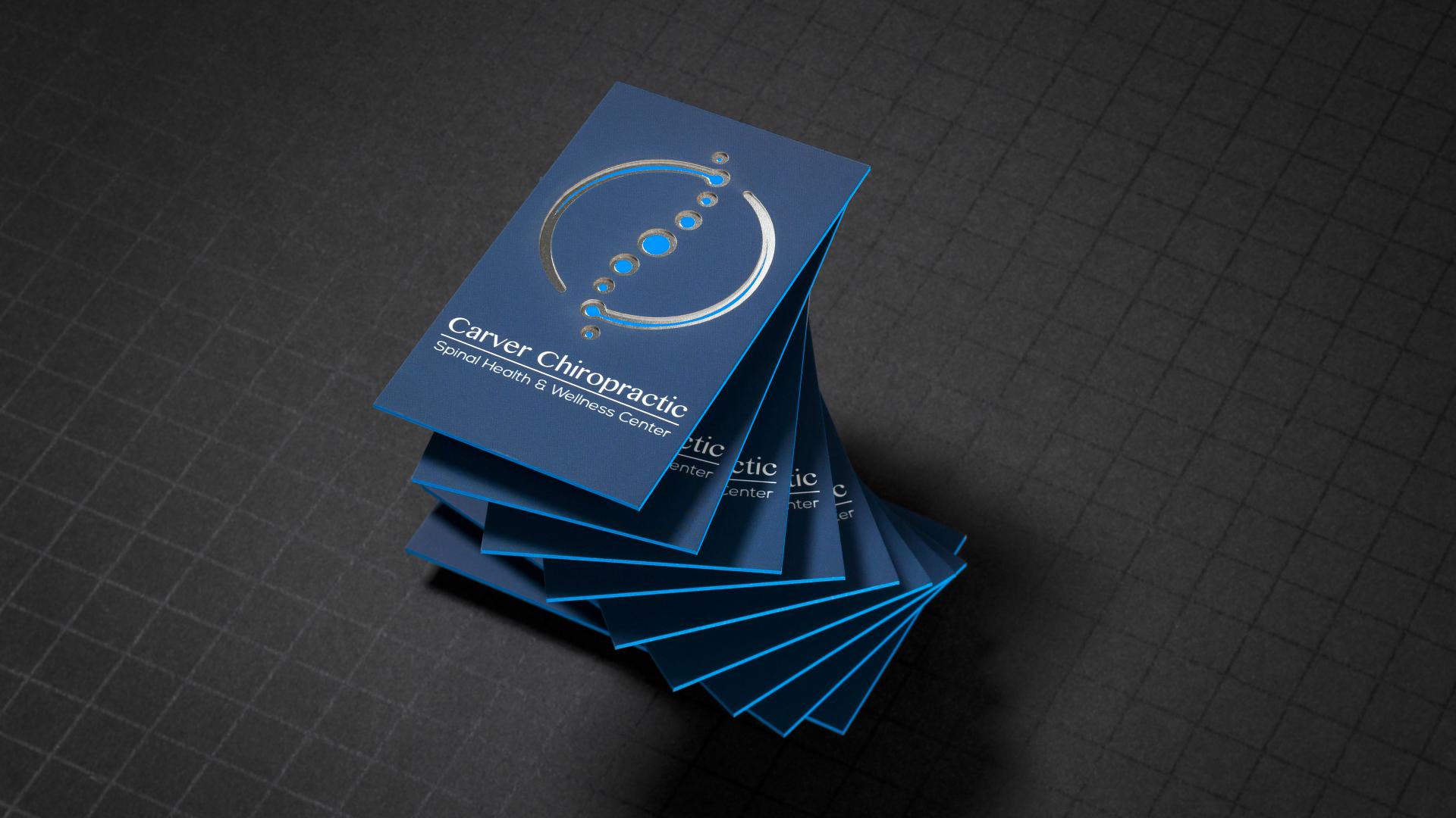 suede finish business cards 5