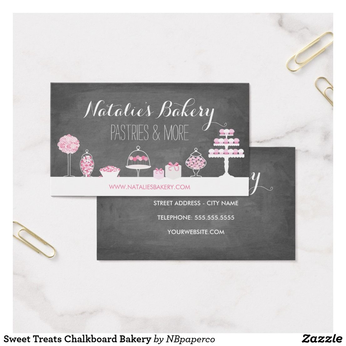 sweet treats business cards 1