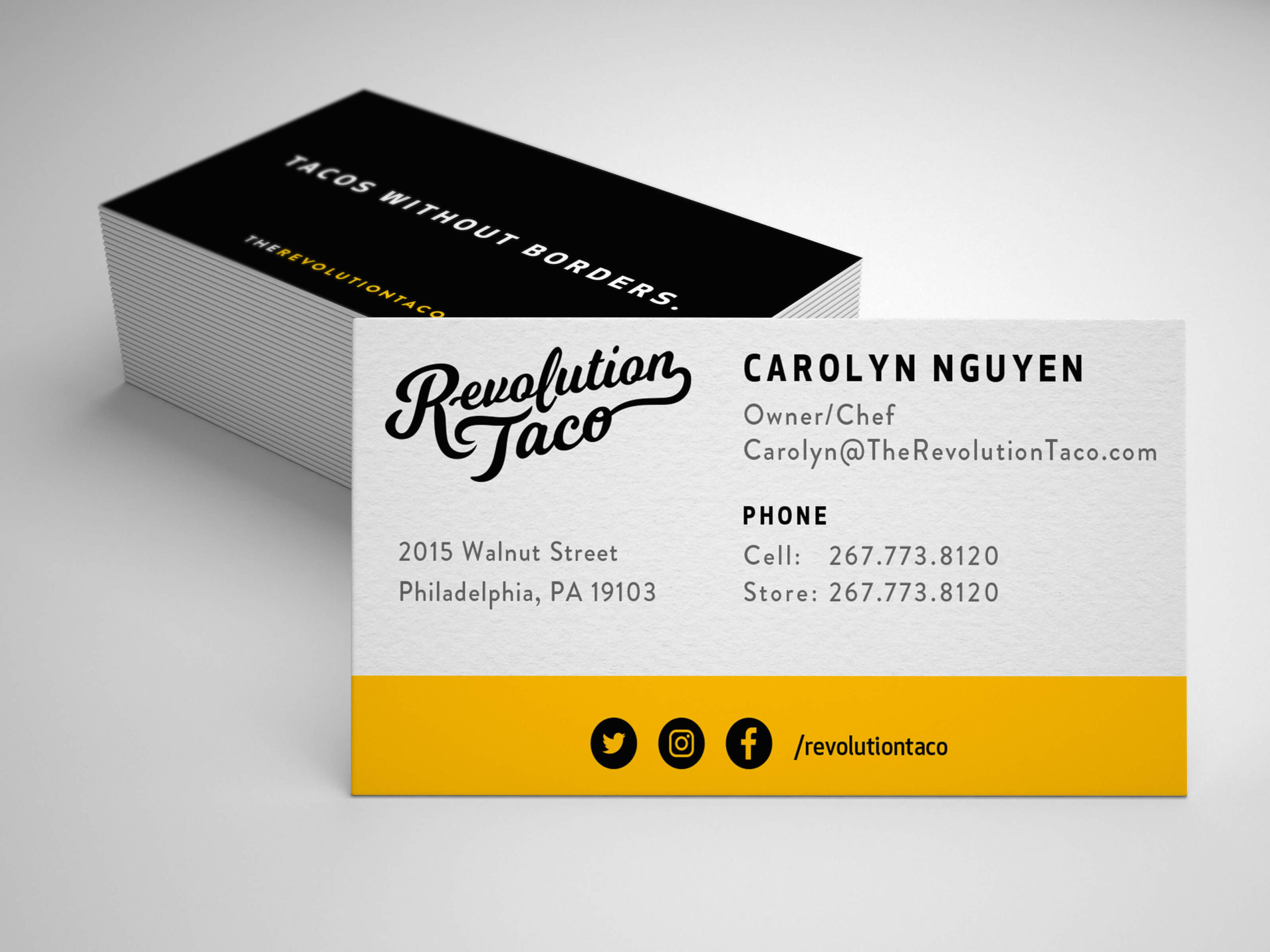 taco business cards 2
