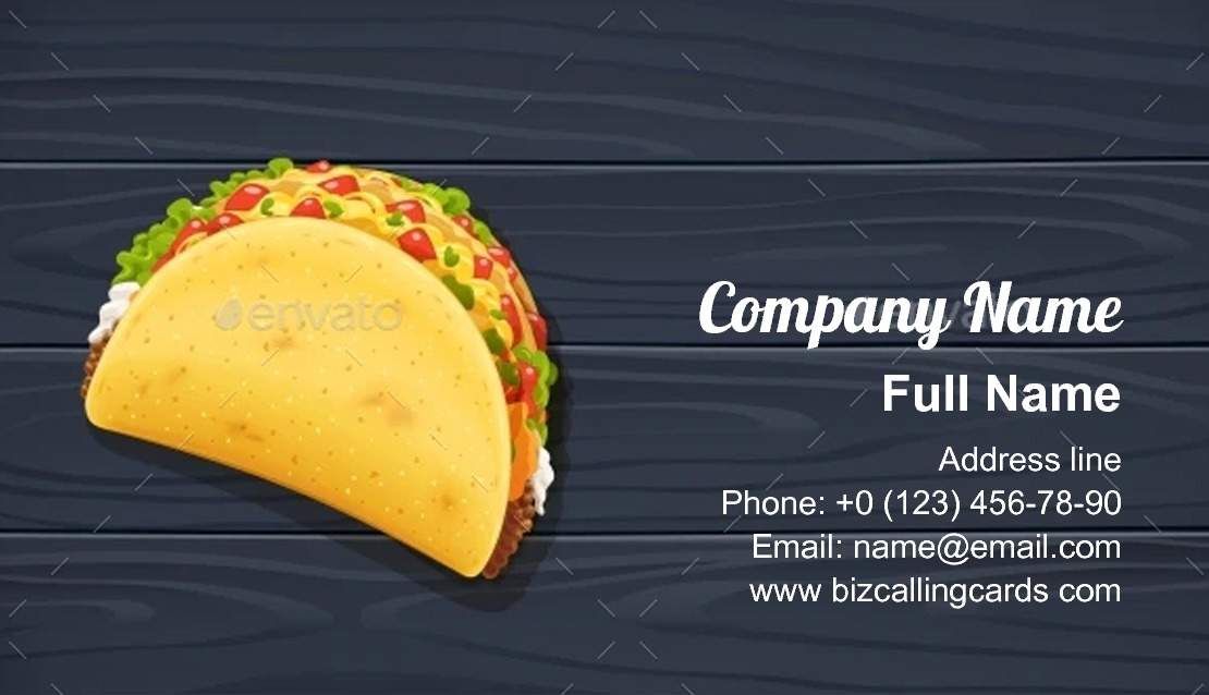 tacos business cards ideas 6