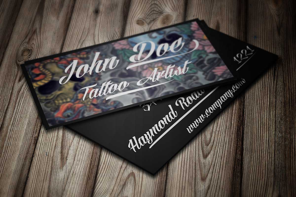 tattoo business cards ideas 1