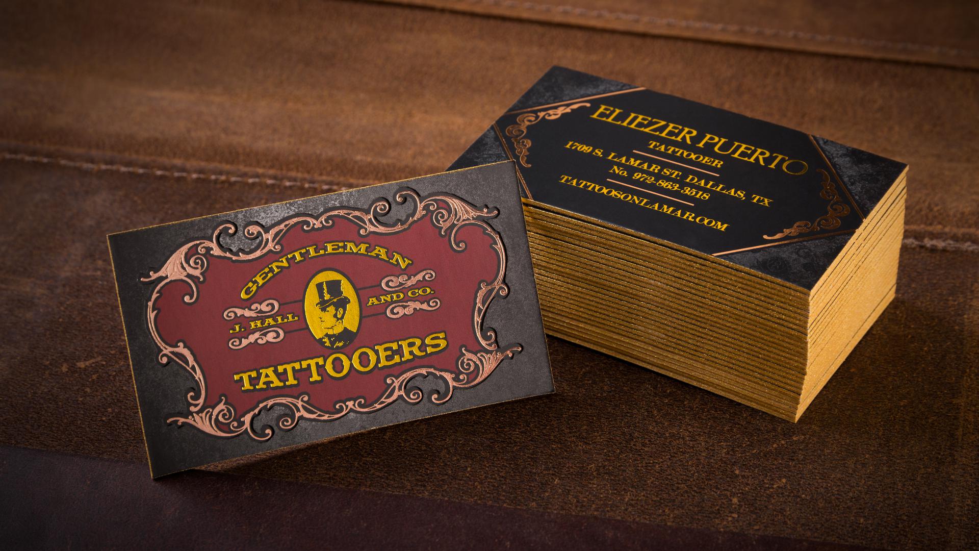 tattoo business cards ideas 4