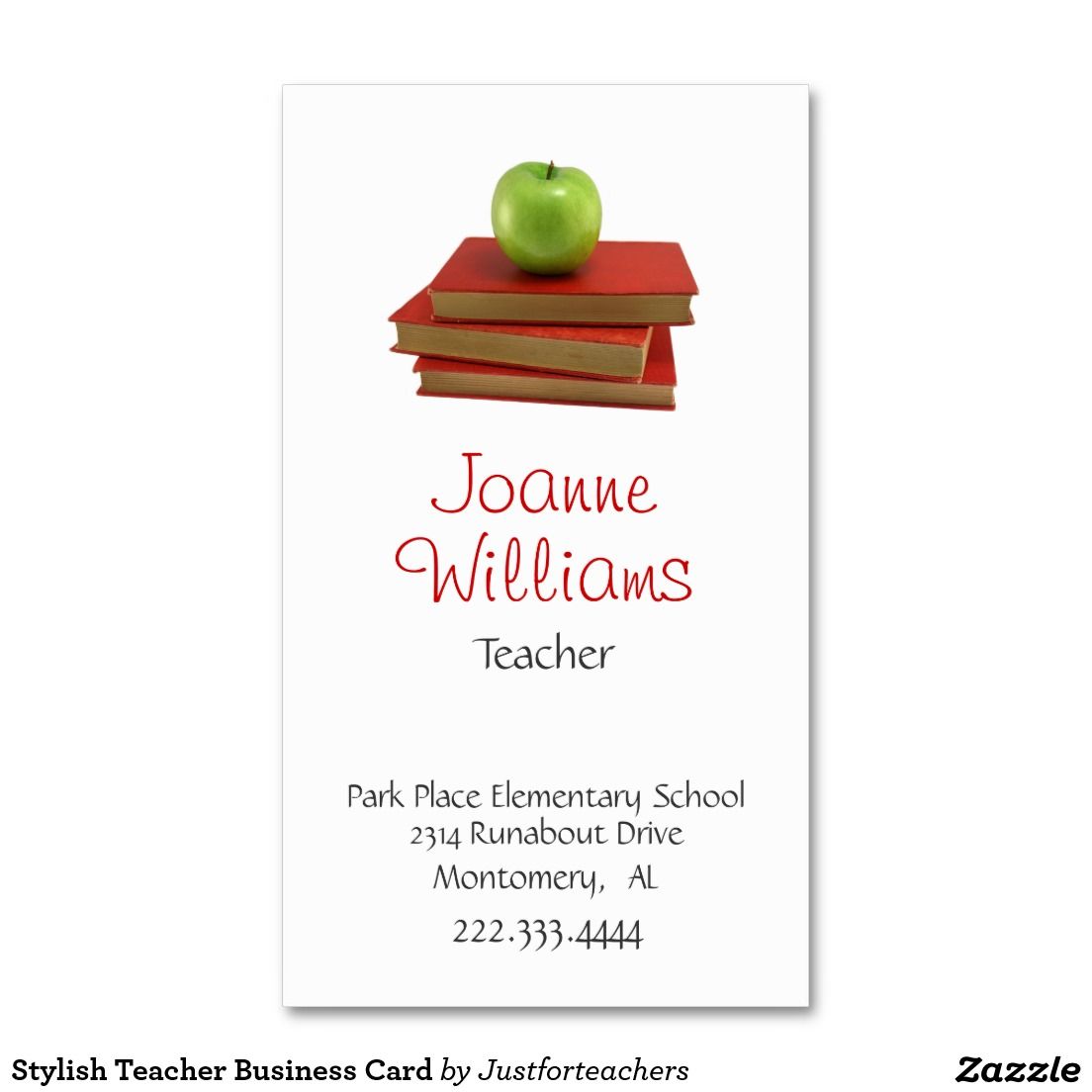 teacher business cards 3