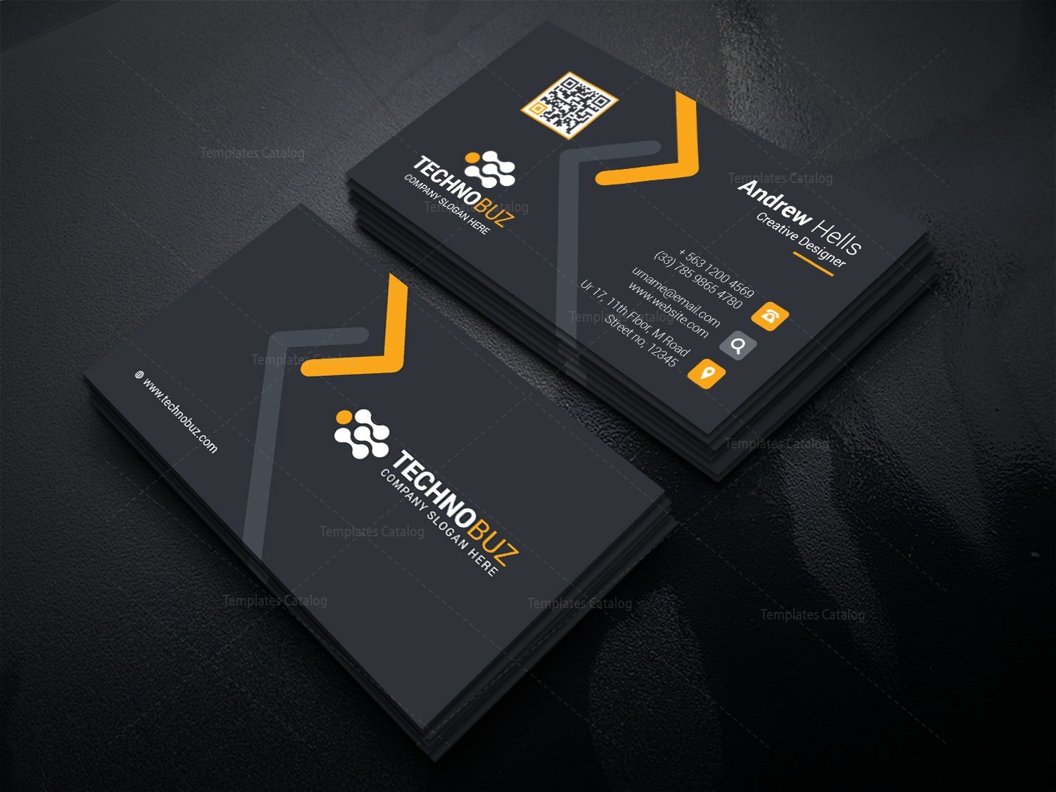 tech business cards 1