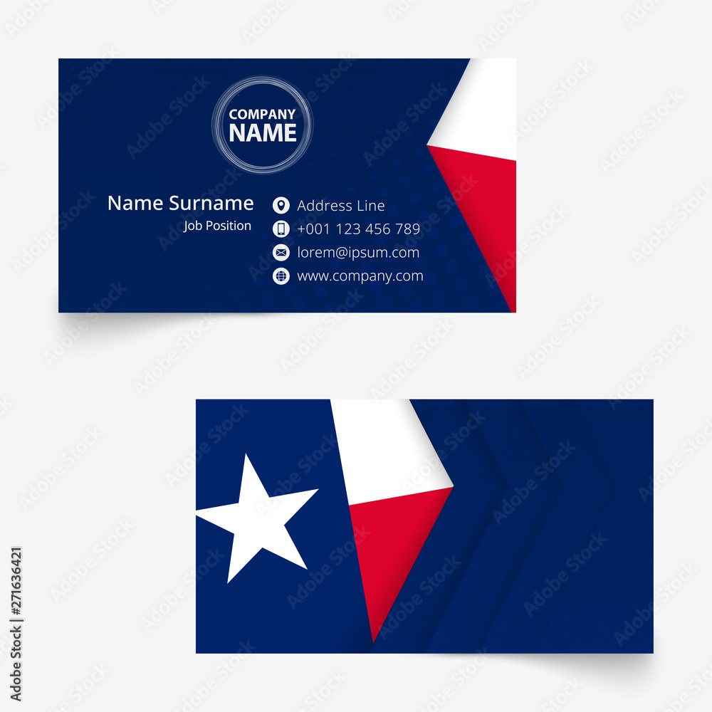 texas business cards 1