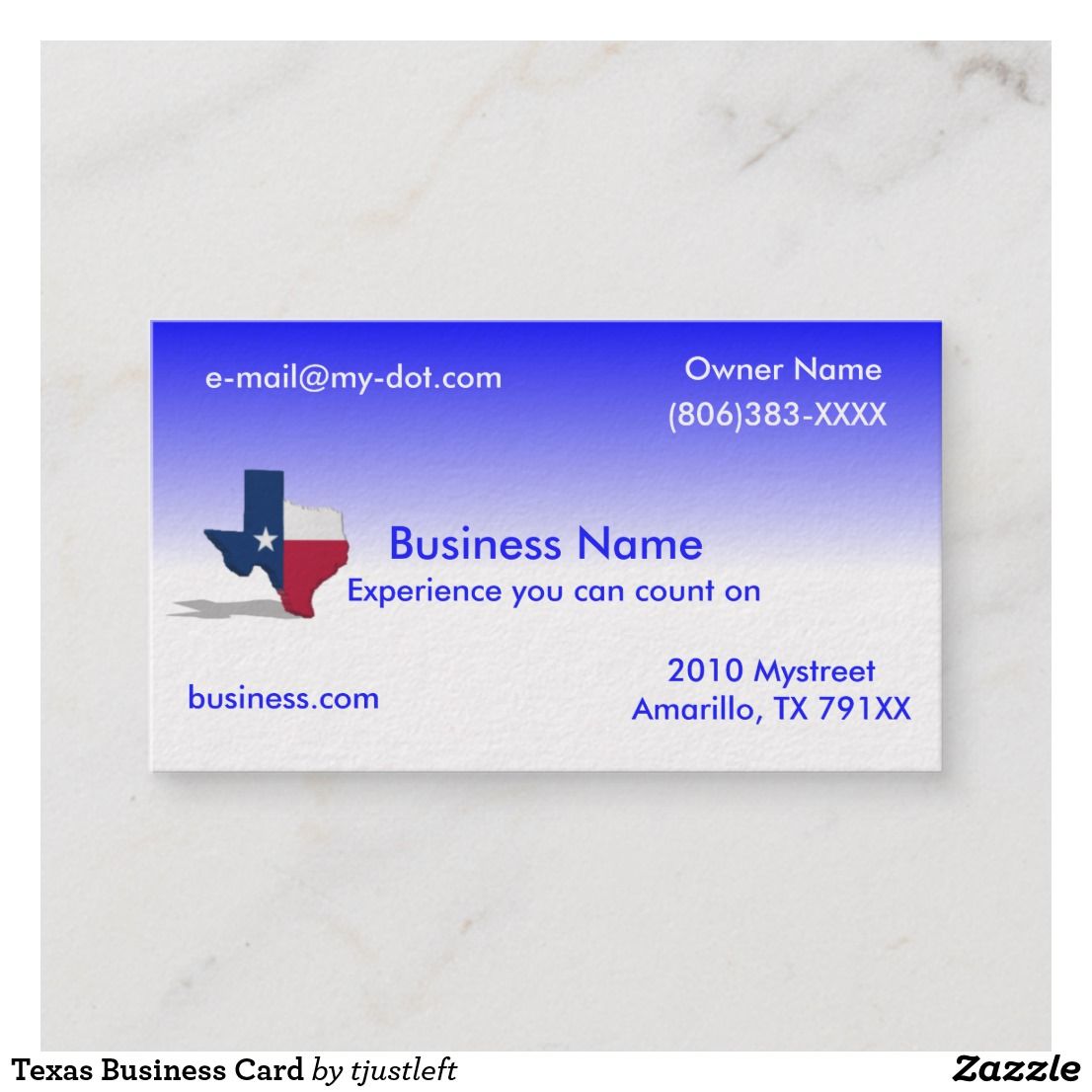 texas business cards 2