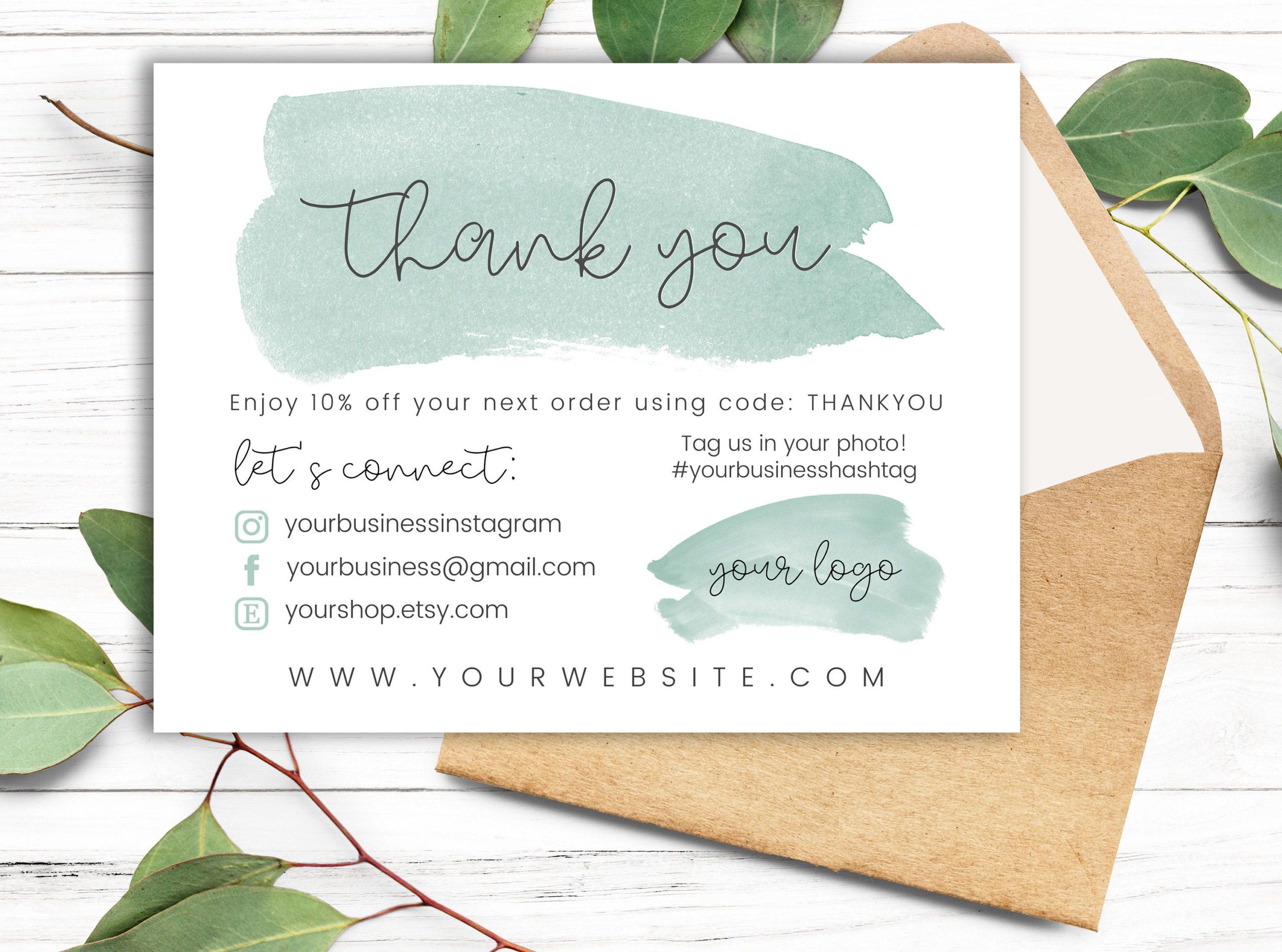 thank you for your business cards 3