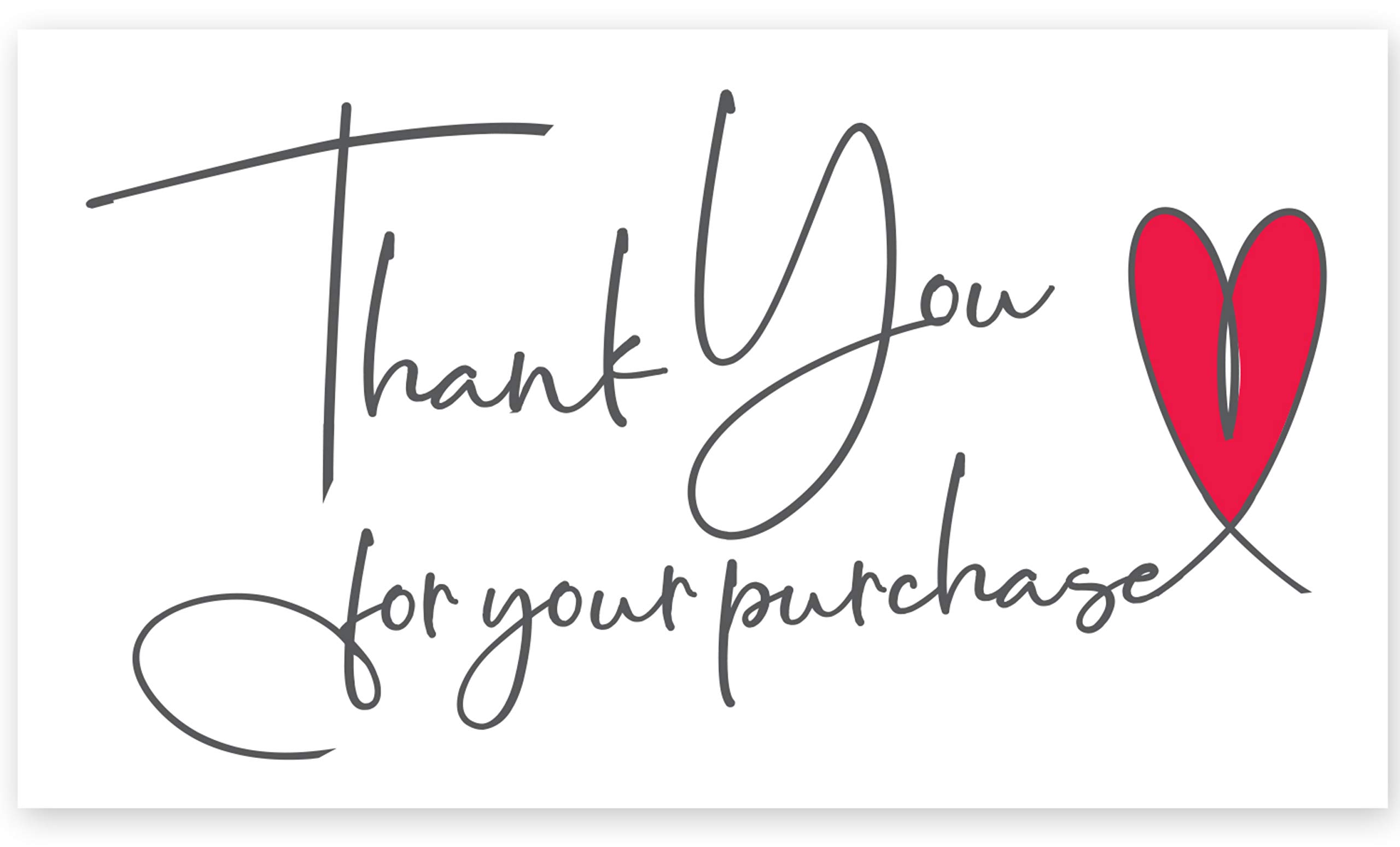 thank you for your purchase business cards 1