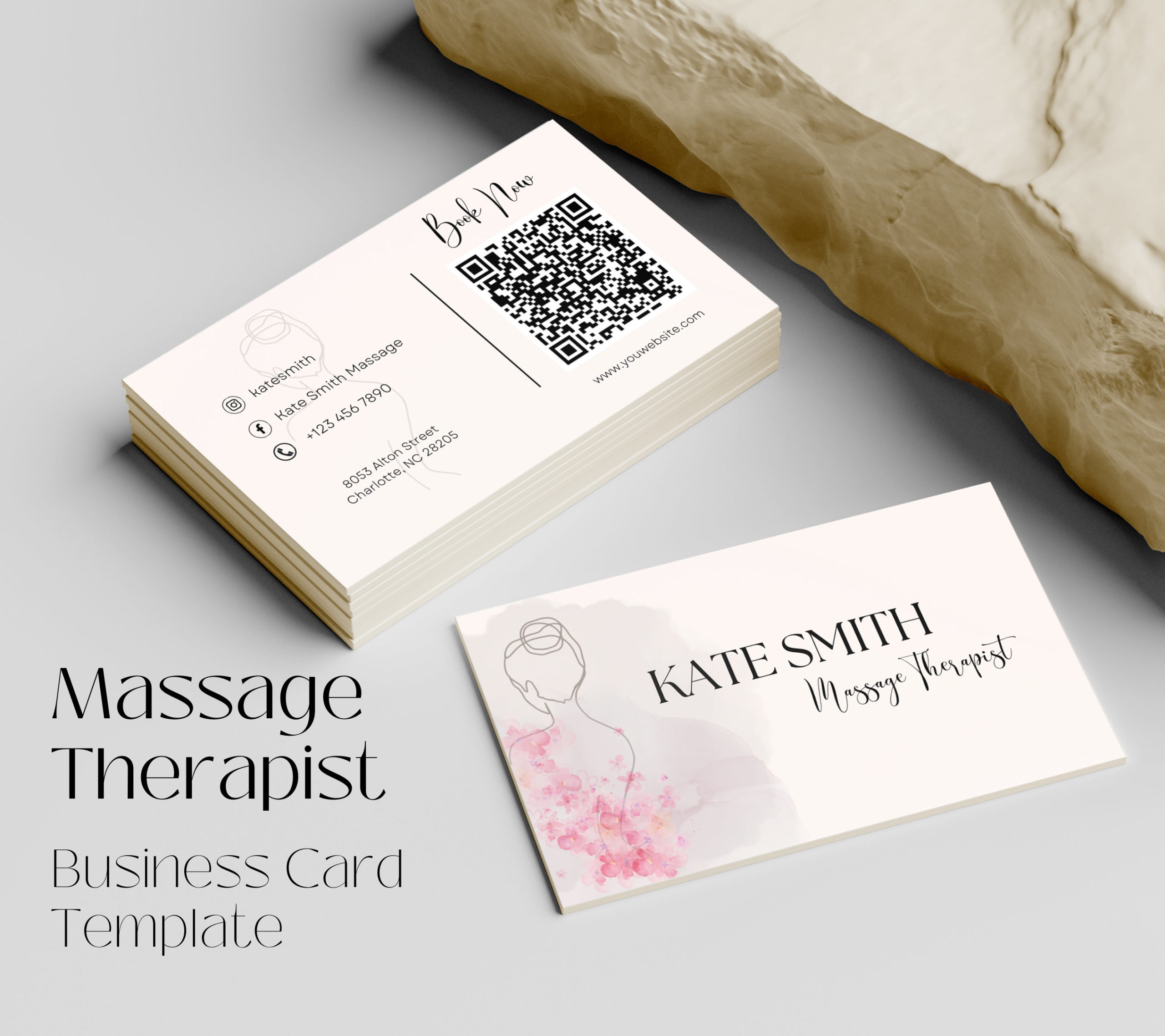 therapist business cards 5