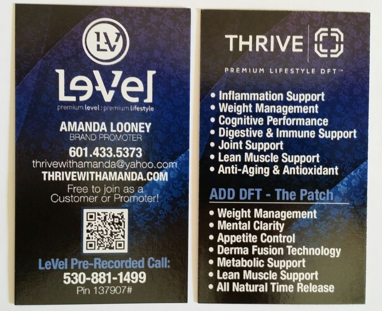 thrive business cards 2
