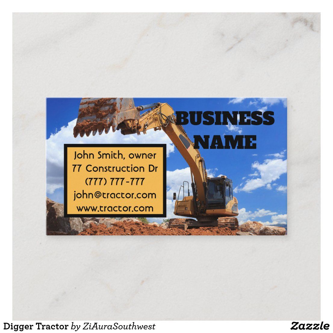tractor business cards 3