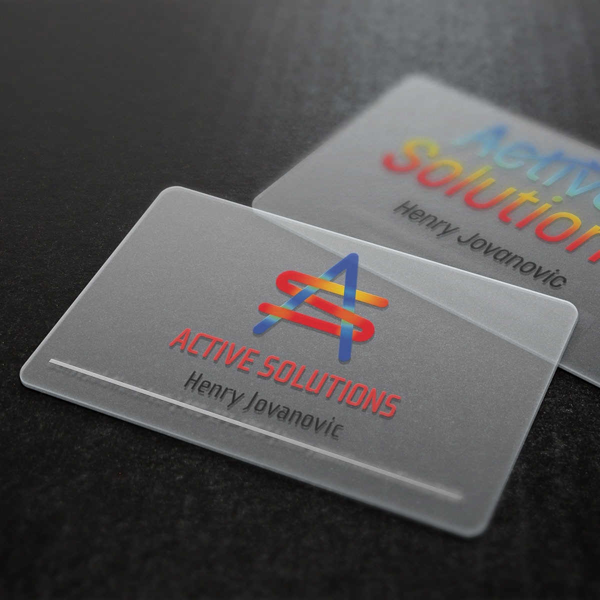 translucent business cards 3