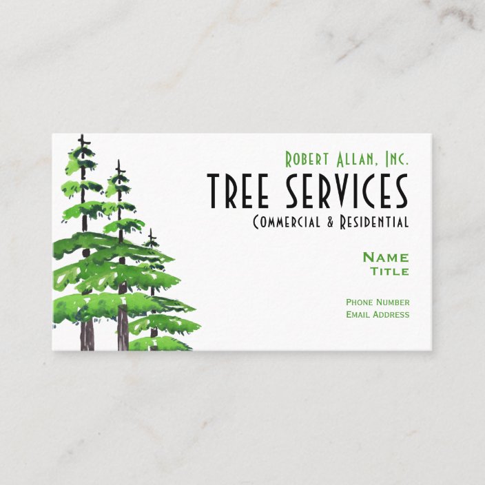 tree company business cards 2