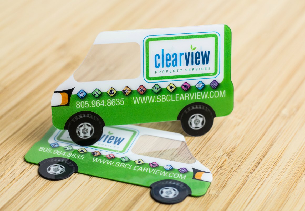 truck shaped business cards 6