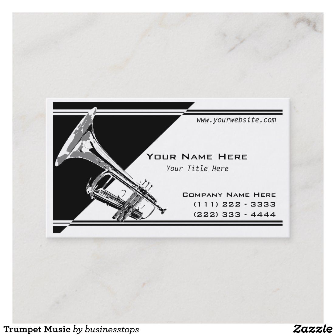 trumpet business cards 4