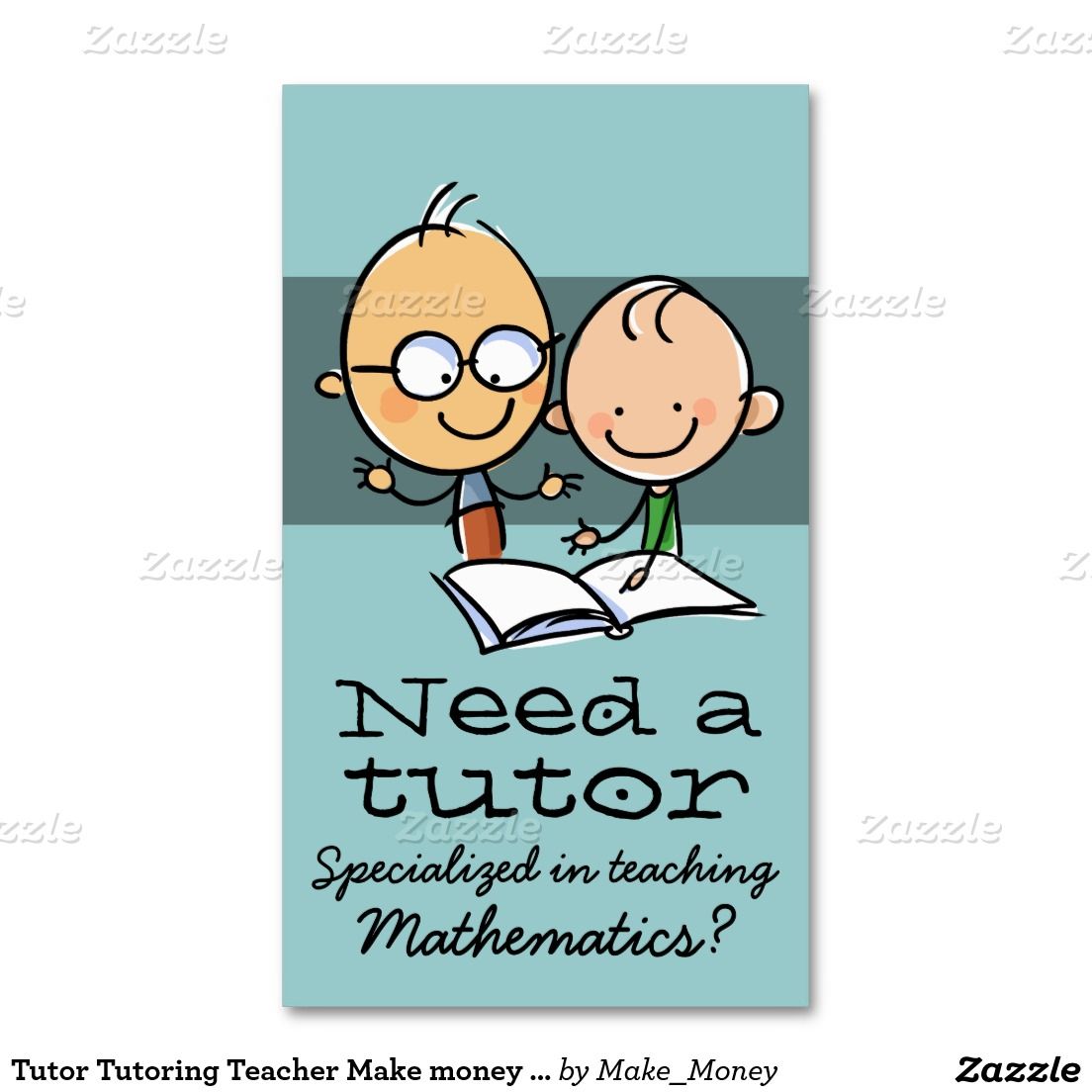 tutor business cards 3