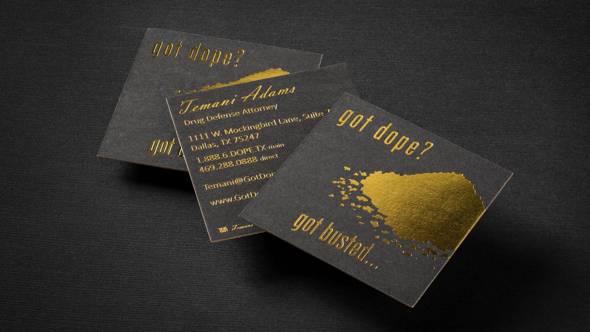 uncoated finish business cards 2
