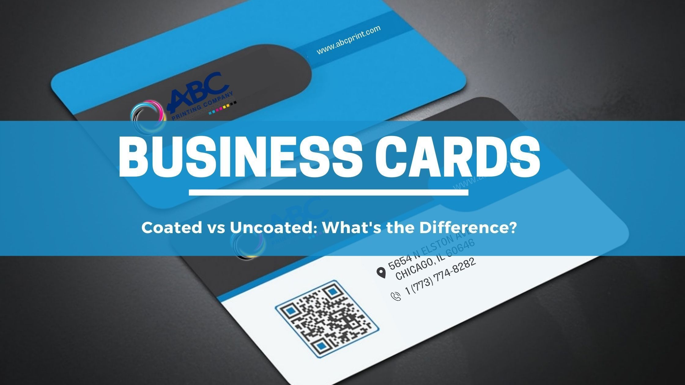 uncoated vs matte business cards 1